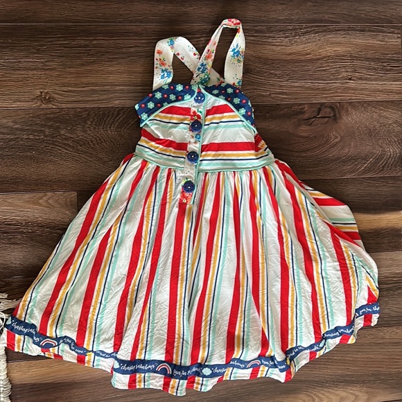 Girls 8 Wildflowers Merry Go Round Top-gorgeous!! Perfect for Summer ๐๐๐ - Picture 12 of 16